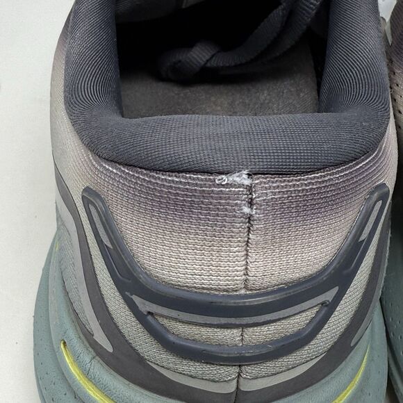 Brooks Ghost 15 Sneakers Shoes Mens 10.5 Gray Green Running Lightweight Shoes - Picture 14 of 16